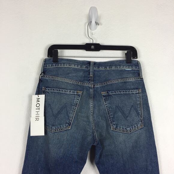 NWT Mother The Neat Ankle Step Men’s Jeans Bootcamp Straight Button Fly Size 30 - Picture 14 of 16